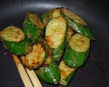 簡単おつまみ~焼きゅうり~作り方3写真