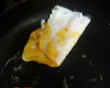 朝食にも♪簡単♪オムレツをお好み焼き味で作り方2写真