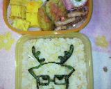 キャラ弁！カクカクシカジカ♪作り方2写真