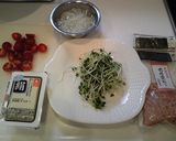 冷やし豆腐のさっぱりサラダ作り方1写真