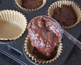 バター不使用！混ぜるだけ！ココアマフィン作り方3写真