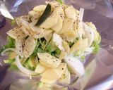 芽キャベツ・簡単ホイル蒸し焼き作り方3写真