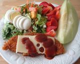 揚げない★チキンチーズカツ作り方4写真