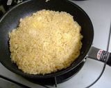 Y ☆TKG~(焼き玉子かけご飯）～作り方2写真