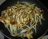 もやしとレタスの牛肉炒めカレー風味作り方3写真