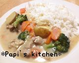 シチューをご飯にかける派？かけない派？作り方2写真