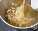 ほうれん草ととろろの鶏ねばねばスープ作り方4写真