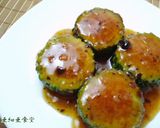 ニガウリの肉詰め　トーチジャン煮作り方5写真