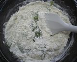 緑鮮やか！「ほうれん草のホットケーキ」♪作り方3写真