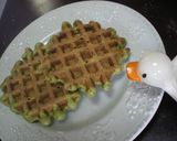 緑鮮やか！「ほうれん草のホットケーキ」♪作り方7写真