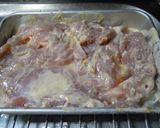 豚肉焼き　～味噌風味マヨネーズ焼き～作り方2写真