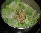 白菜とおあげさんの炊いたん作り方2写真