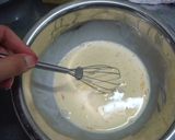 超簡単☆混ぜて焼くだけ♪白桃のフラン作り方2写真