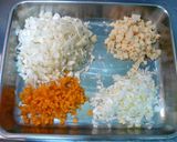 ピリ辛☆肉味噌作り方1写真