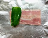 簡単今日の夕飯ピーマンのベーコン巻き副菜作り方2写真