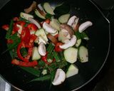 有り物野菜のサブジ作り方4写真