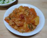 ３０分でできる！チキンとポテトのトマト煮作り方6写真