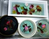 夏の和菓子「我が家の」 錦玉羹 ~清流作り方9写真
