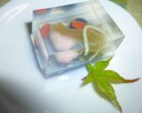 夏の和菓子「我が家の」 錦玉羹 ~清流作り方15写真