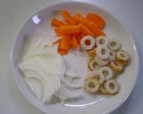 ☆こってりうちのソース焼うどん☆作り方1写真