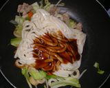 ☆こってりうちのソース焼うどん☆作り方4写真