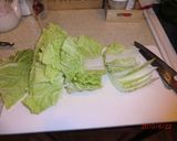 白菜のボンゴレ風作り方1写真