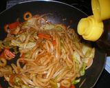 ☆こってりうちのソース焼うどん☆作り方5写真