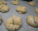 ◎黒糖と黒ゴマのパン◎作り方7写真