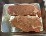 【ノンオイル】厚切り☆しょうが焼作り方1写真