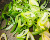 長ネギの青いところを使った和風炒飯作り方1写真