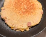 2歳息子のお気に入り朝食ピザパンケーキ作り方5写真