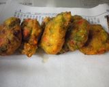 納豆とｵｸﾗのてんぷら作り方2写真