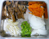 さんまの蒲焼をアレンジ!!卵とじどんぶり作り方2写真