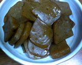 超簡単こんにゃく甘辛炒め作り方4写真