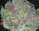 スパイシー！！ショウガ入り塩焼きそば作り方3写真