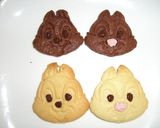型抜きクッキー♪　チップ＆デールver.作り方11写真