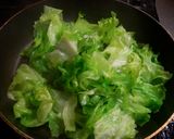 豚肉とレタス&ブロッコリーの炒め物作り方3写真
