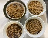 スタ満そば風ラーメン　パクチー乗せ作り方5写真