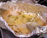 芽キャベツ・簡単ホイル蒸し焼き作り方5写真