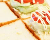 フライパンで☆BLTホットサンド作り方4写真