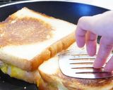 フライパンで☆BLTホットサンド作り方6写真