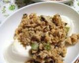 大人の（￣ー＋￣）ピリ辛鶏みそ作り方6写真