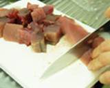 カツオのポキ（+食べるラー油）作り方1写真