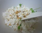 パクチーでアジアンなおにぎり作り方1写真