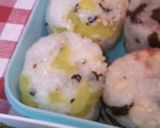 ★海苔も混ぜ込み～♡沢庵おにぎり★作り方4写真