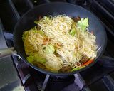 簡単お手軽！カレー焼き素麺作り方7写真