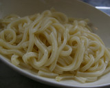 ４分で完成！冷凍うどんのレタスあんかけ作り方6写真