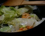 ４分で完成！冷凍うどんのレタスあんかけ作り方7写真