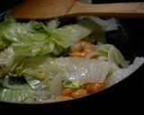 ４分で完成！冷凍うどんのレタスあんかけ作り方7写真
