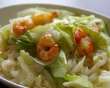 ４分で完成！冷凍うどんのレタスあんかけ作り方8写真